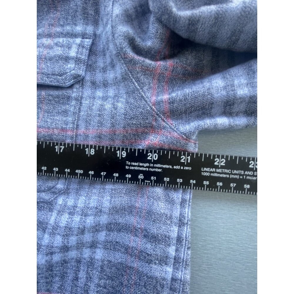 Marmot Jasper Midweight Flannel Shirt Medium Super Soft Long Sleeve Size Medium - Picture 9 of 14